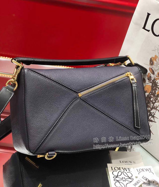 LOEWE經典爆款包包 羅意威中號Puzzle幾何拼接手提斜挎包 10171  tcl1151